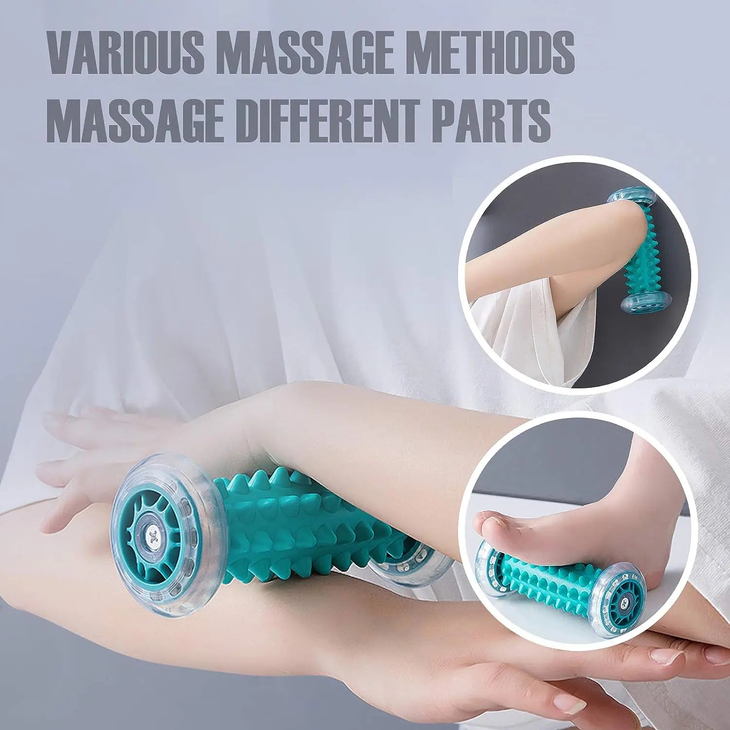 Foot Massager Massage Roller Yoga Massage Ball Plantar Fascia Roller Muscle Relaxation Sports Fitness Balls Body Exercise Set